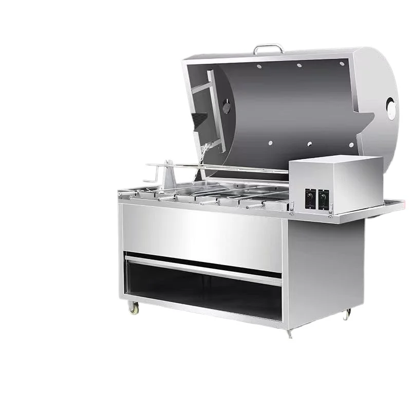 

Automatic flip roast whole sheep stove roast sheep large lamb chops new special oven roast chicken commercial smokeless