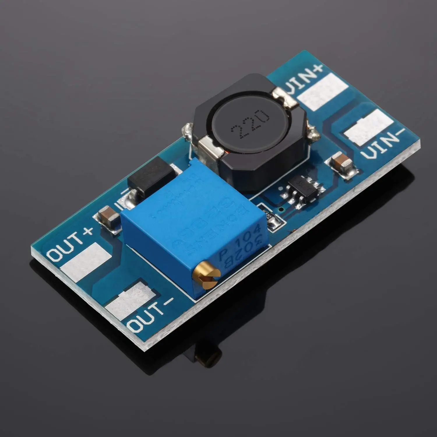 5 قطعة MT3608 DC-DC تصعيد دفعة محول طاقة 2A وحدة قابل للتعديل تصعيد الجهد المنظم مجلس 2-24 فولت إلى 5 فولت-28 فولت الناتج