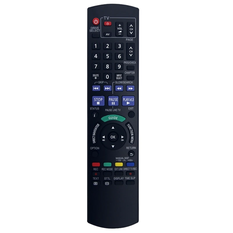 

Пульт дистанционного управления N2QAYB000462, замена для PANASONIC, DVD рекордер, DMR-EX773EB-K DMR-EX83EB-K