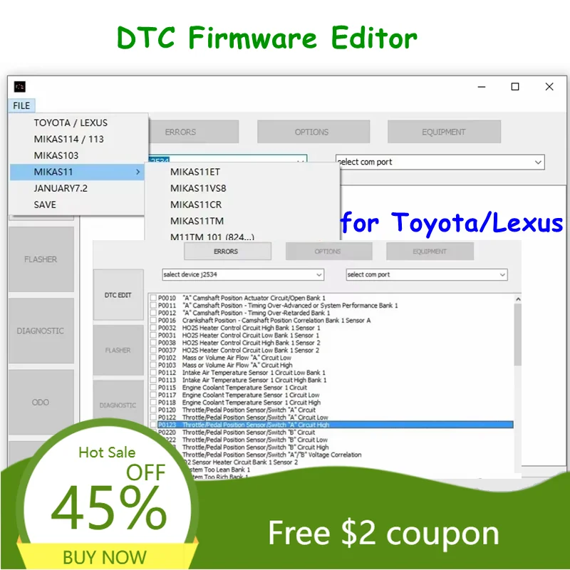 ΠΠΠΠΠΠΠ 2024 Π³ΠΎΠ΄Π° Π΄Π»Ρ Toyota/Lexus DTC, ΠΏΡΠΎΠ³ΡΠ°ΠΌΠΌΠ½ΠΎΠ΅ ΠΎΠ±Π΅ΡΠΏΠ΅ΡΠ΅Π½ΠΈΠ΅ Π΄Π»Ρ ΡΠ΅Π΄Π°ΠΊΡΠΎΡΠ° ΠΏΡΠΎΡΠΈΠ²ΠΊΠΈ, ΠΏΠΎΠ΄Π΄Π΅ΡΠΆΠΊΠ° ΠΌΠΈΠΊΡΠΎΠΊΠΎΠ½ΡΡΠΎΠ»Π»Π΅ΡΠΎΠ² 76 ΡΡΡΠΎΠ², Π°Π½Π³Π»ΠΈΠΉΡΠΊΠ°Ρ Π²Π΅ΡΡΠΈΡ, ΠΏΡΠΎΠ³ΡΠ°ΠΌΠΌΠΈΡΠΎΠ²Π°Π½ΠΈΠ΅ ΠΠΠ£ ΠΠΠΠΠΠΠ 2024 Π³ΠΎΠ΄Π° Π΄Π»Ρ Toyota/Lexus DTC, ΠΏΡΠΎΠ³ΡΠ°ΠΌΠΌΠ½ΠΎΠ΅ ΠΎΠ±Π΅ΡΠΏΠ΅ΡΠ΅Π½ΠΈΠ΅ Π΄Π»Ρ ΡΠ΅Π΄Π°ΠΊΡΠΎΡΠ° ΠΏΡΠΎΡΠΈΠ²ΠΊΠΈ, ΠΏΠΎΠ΄Π΄Π΅ΡΠΆΠΊΠ° ΠΌΠΈΠΊΡΠΎΠΊΠΎΠ½ΡΡΠΎΠ»Π»Π΅ΡΠΎΠ² 76 ΡΡΡΠΎΠ², Π°Π½Π³Π»ΠΈΠΉΡΠΊΠ°Ρ Π²Π΅ΡΡΠΈΡ, ΠΏΡΠΎΠ³ΡΠ°ΠΌΠΌΠΈΡΠΎΠ²Π°Π½ΠΈΠ΅ ΠΠΠ£