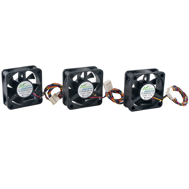 

ACP5020-12S-PWM ACP5020-12B-PWM ACP5020-24B-PWM 5cm 50mm fan 50x50x20mm DC12V/24V 4-pin Cooling fan for chassis CPU inverter