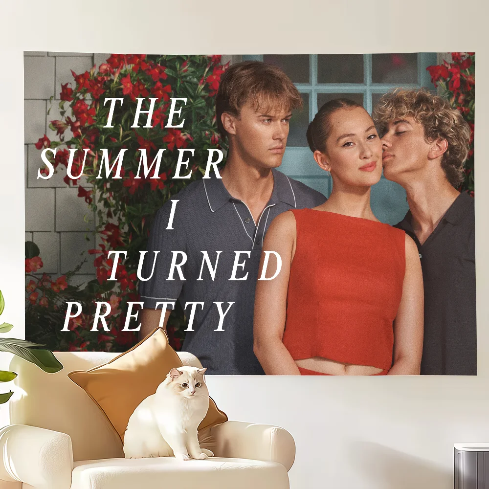 TV The Summer I Turned Pretty Season 3 flag Decoration Art Picnic Party Home Hanging Camping Outdoor Party Banner