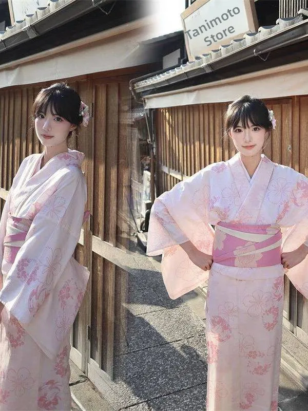 

Традиционное японское кимоно для фотосессий, костюм для девочек-подростков, винтажный халат, этническая модная женская одежда, эксклюзивно онлайн