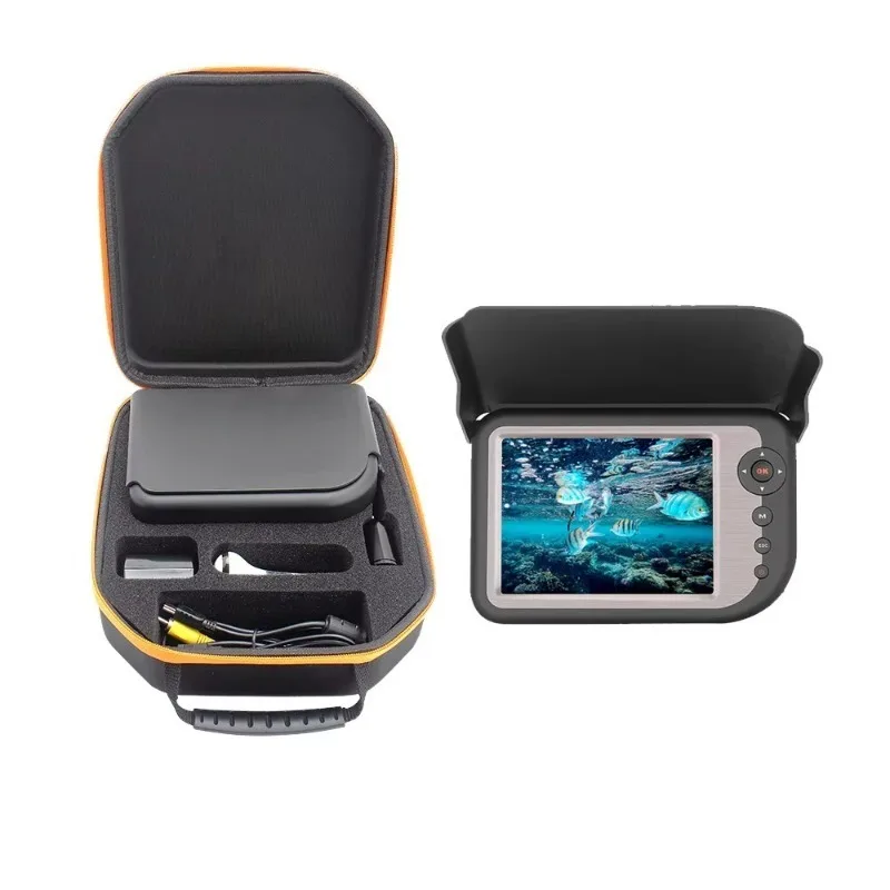 

HR-5025D 25M HD Fish Finder IP68 Waterproof LCD Display Lithium Battery 10H Eco-Friendly LED Video Recording for Fishing