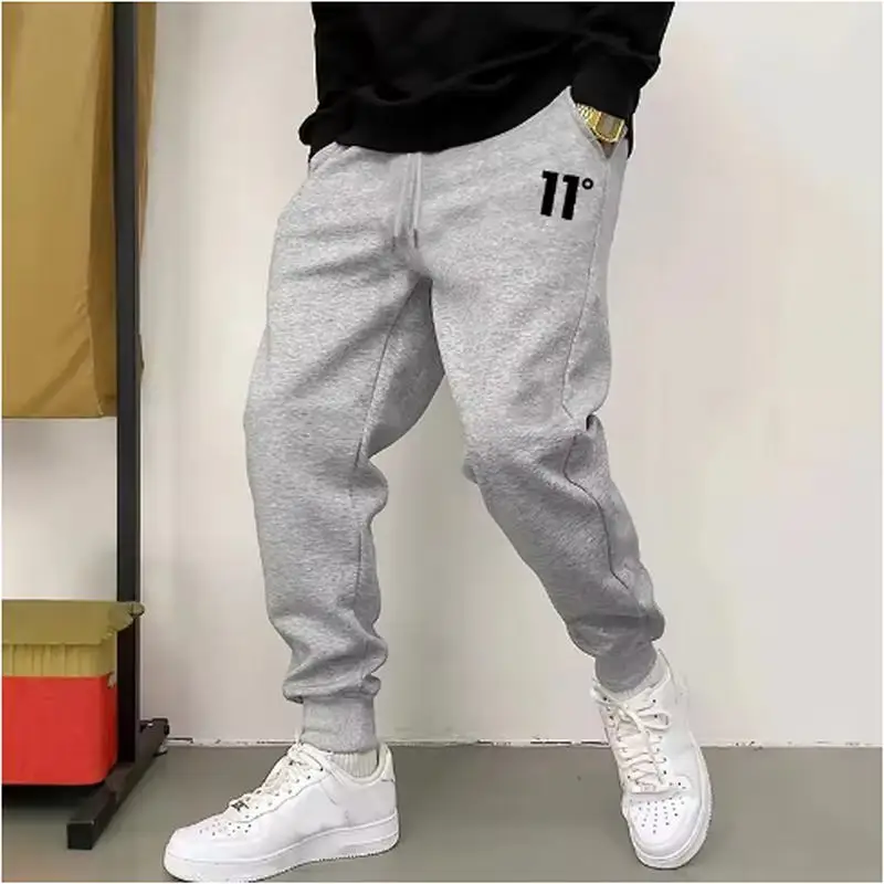 

2025 Fall/Winter Men's Fashion Trousers High Quality Solid Color Sweatpants Home Outdoor Comfort Pants Casual Sports Joggers