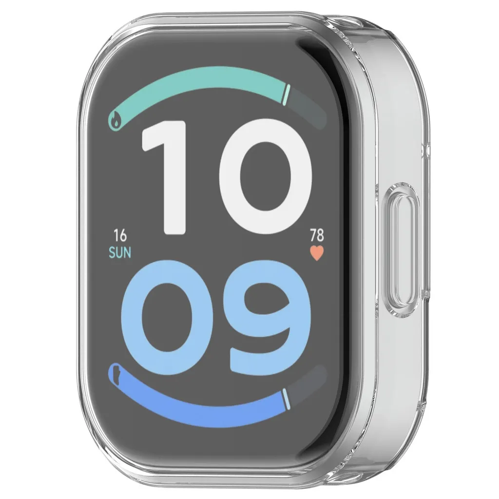 Vollständige TPU-Schutzhülle für die Redmi Watch 6 Active Smartwatch, kratzfester Displayschutz, neues Stoßschutz-Design, Schutzhülle und Zubehör. – Detail 4