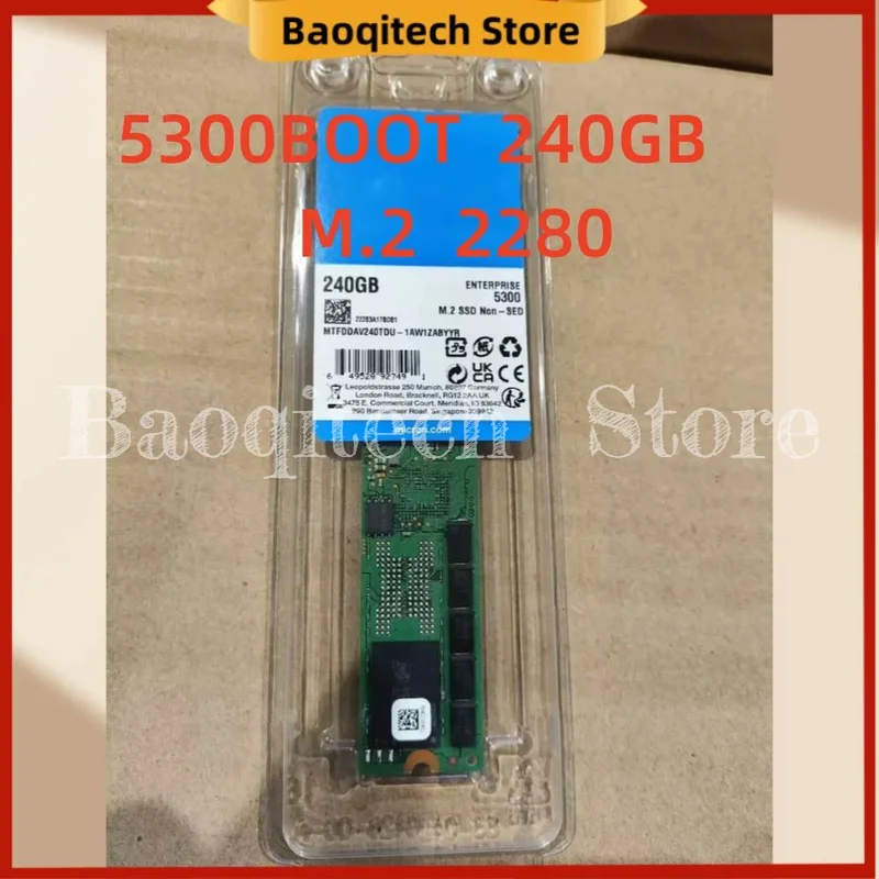 5300 Boot Brand New Original Suitable for MICRON/Micron 5300BOOT 240G M.2 SATS 2280 Solid State Drive MTFDDAV240TDU