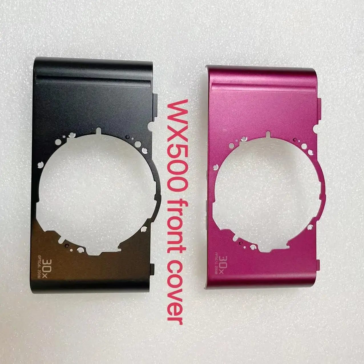 1PCS Neue Original Vordere Abdeckung Shell Für Sony WX500 Rot Schwarz Front Shell Reparatur Teil