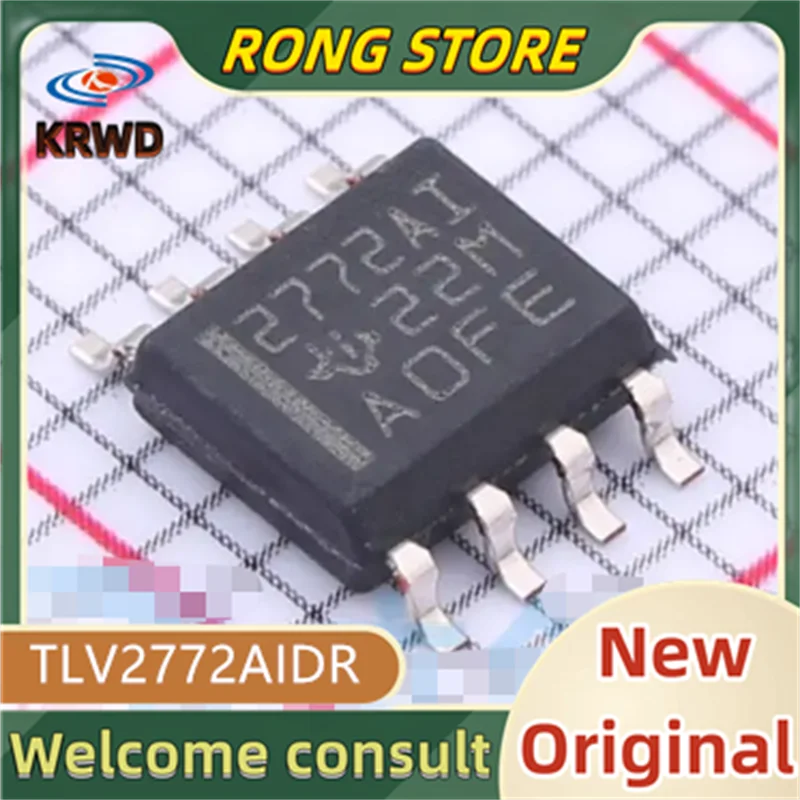 

5PCS 2772AI NEW Original TLV2772AIDR TLV2772AI TLV2772 SOP-8