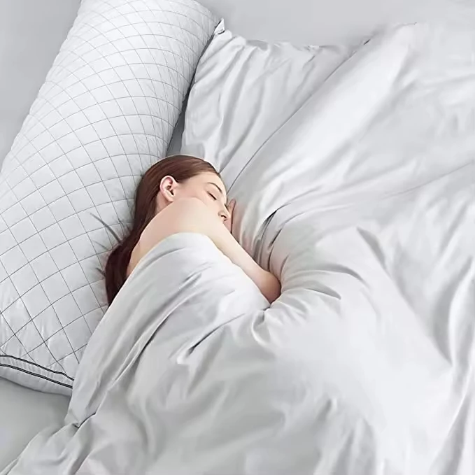 

Factory Price Custom Cylinder Bolster Pillow Cervical Pillow for Bed Sleeping