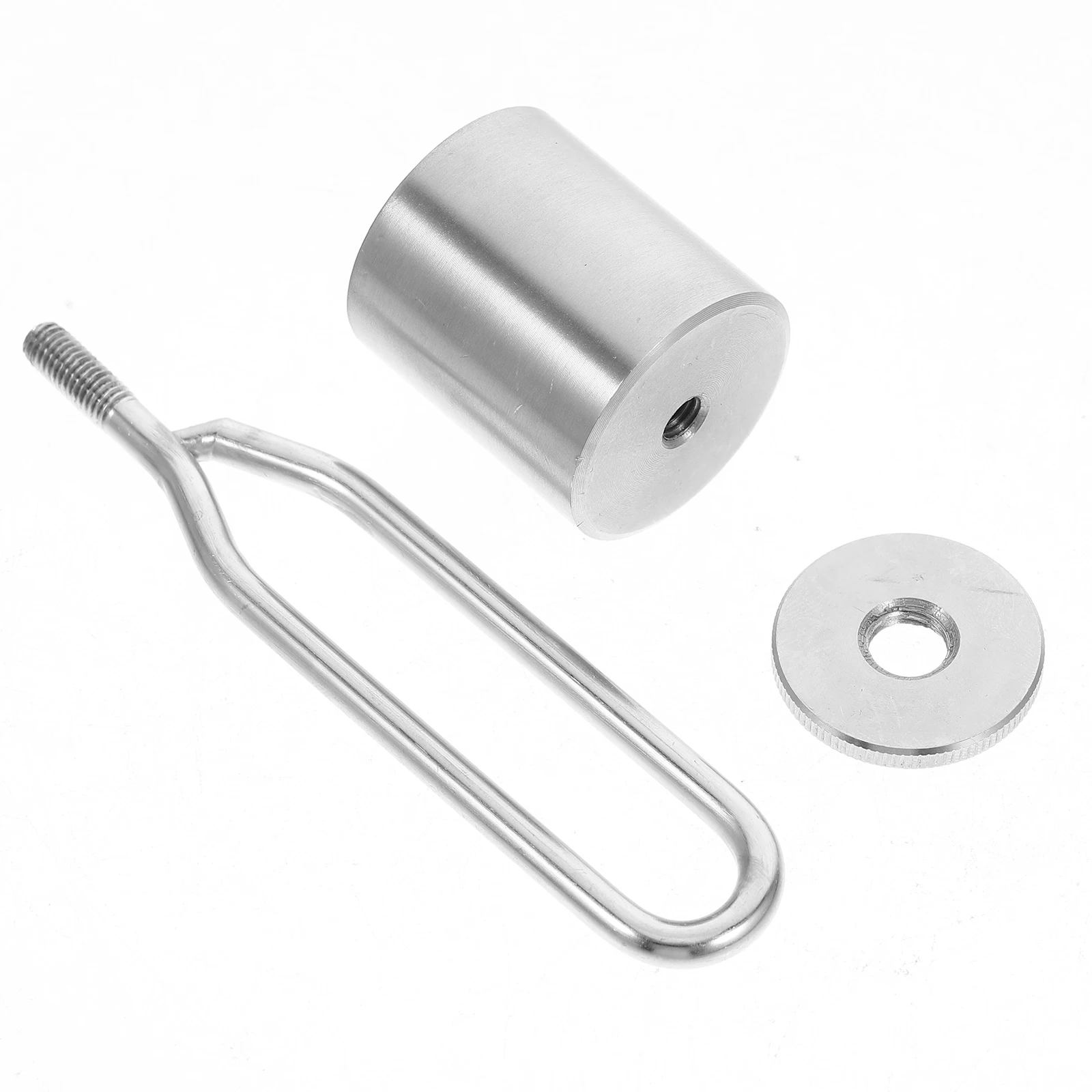 

BBQ Weight Grill Support Kabob Holder Rotisserie Accessory Tool Weights Silver Grilling Skewer Balance Heavy Duty Stainless