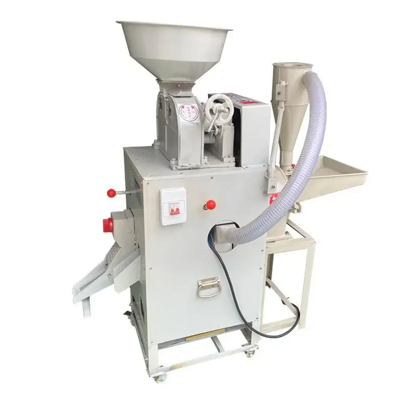 Factory Price Mini Small Paddy Rice Mill Milling Husker Rice Whitening Machine Rice Huller Hulling Machine