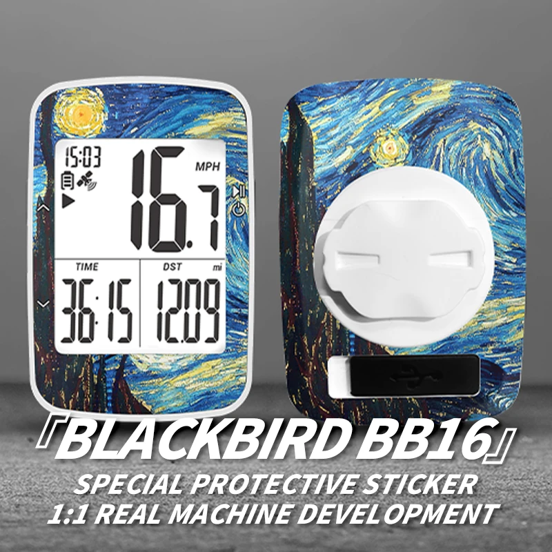 For Blackbird BB16 Bike GPS Touch Screen Accessories Waterproof color-changing coating decorative protection sticker