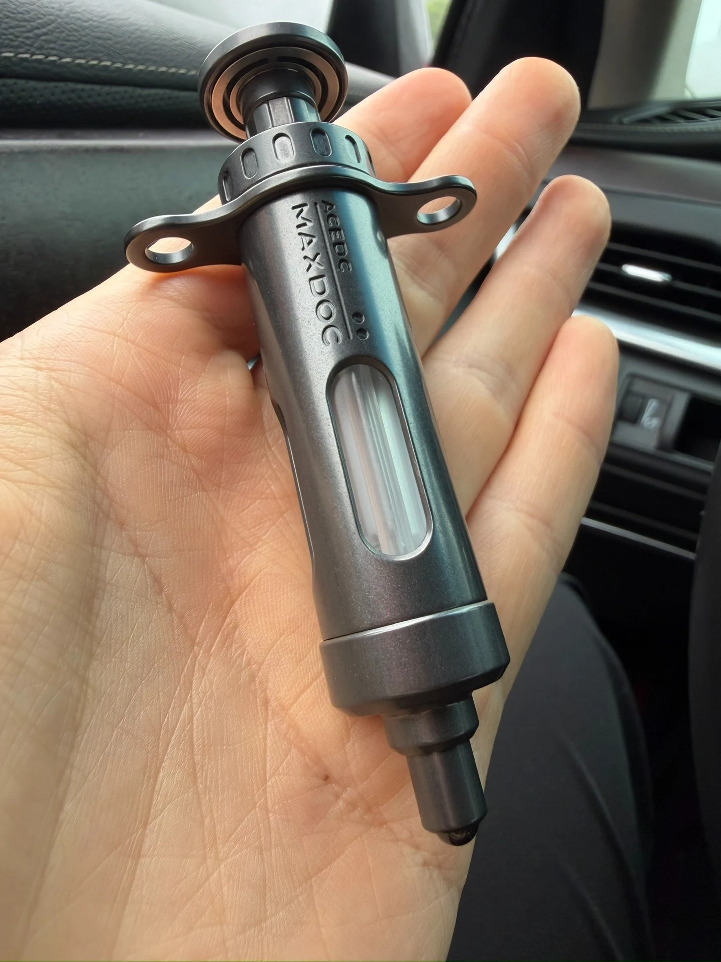 Used Acedc Zircon Washing Tuning Fork Decompression Toy