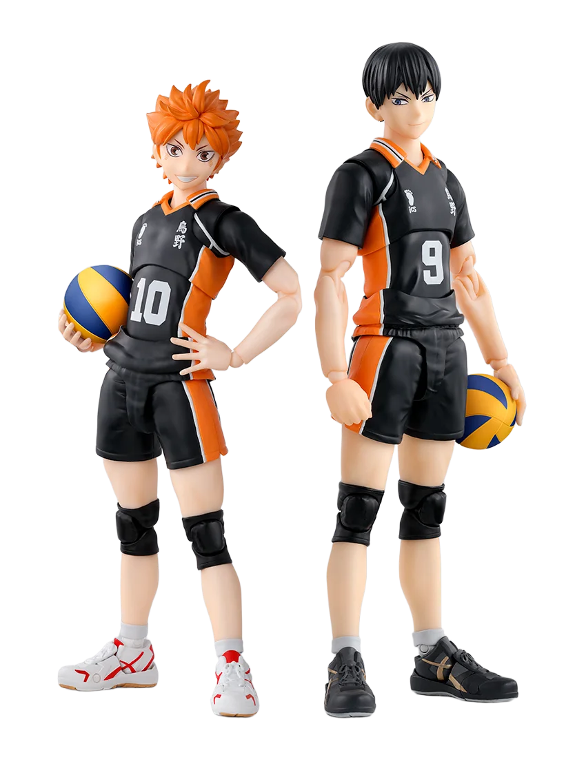 

BANDAI SHF Haikyu!! Tobio Kageyama Shoyo Hinata Anime Action Figure toys Collection Ornaments Gifts adult for Children Christmas