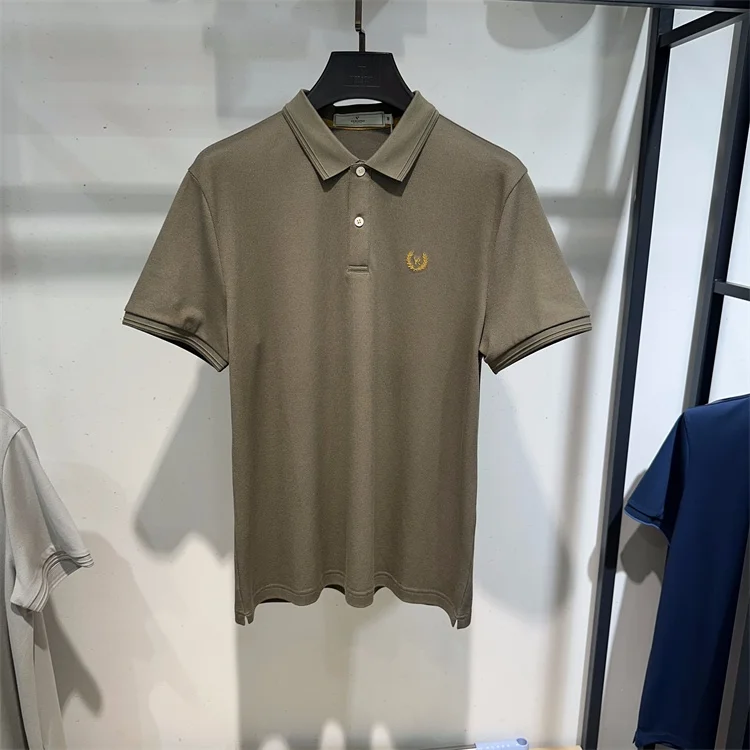 

Мужская футболка Versino ort Sve с откидным воротником, летняя мода, городской дышащий хлопок, полиэстер, спандекс, цвет...