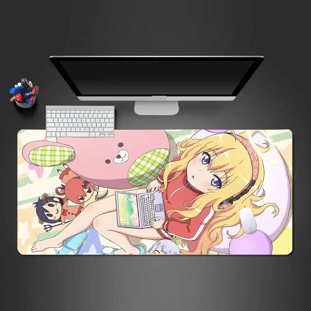 G-Gabriel Dropout Anime Mousepad Non-slip Suitable For Office Computers Laptops E-sports Game Desk Mats XXL Keyboard