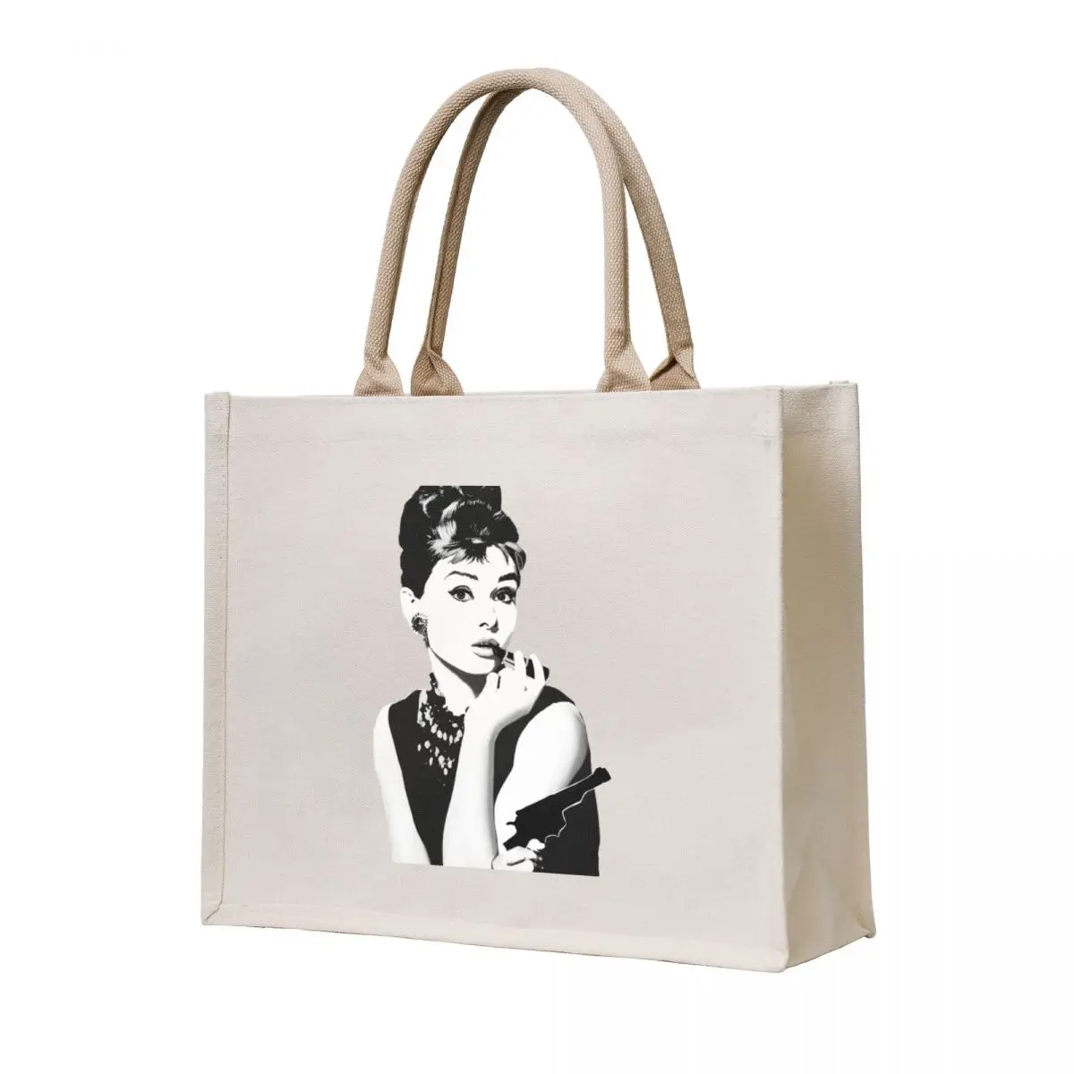 

Iconic Audrey Hepburn Tote Bag tote bag woman university shopper bag tote men