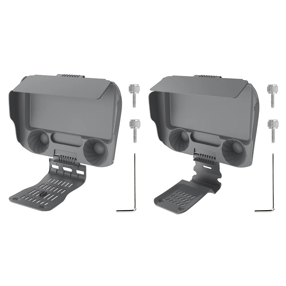 RC Controller Sun Hood pieghevole ABS parasole accessori per telecomando parasole per DJI RC 2 RC 1 Air 3 Mini 3 Pro