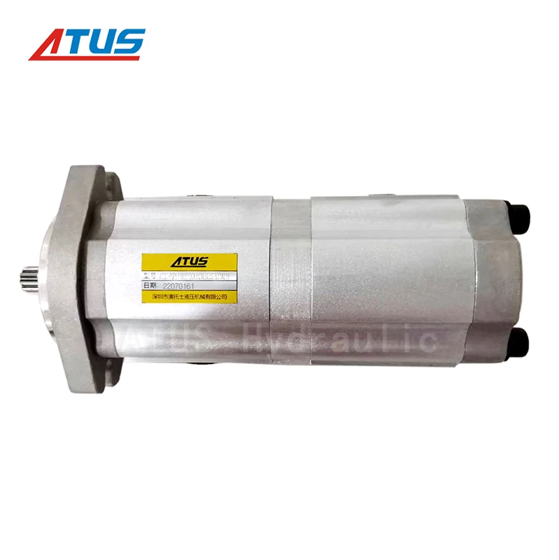 

Hydraulic Gear Pump AZPFF Tandem Gear Pump for MF3640 MF5650 MF6850 MF6855 BX143 BX190 AA440 VT405 MF32 MF34 Tractor Data Pump