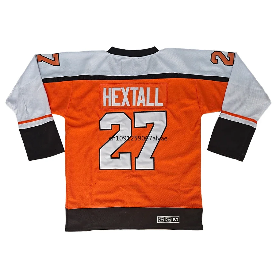 Ron Hextall Jersey America Philadelphia Retro Ice Hockey Jerseys 8 Dave Schultz Jersey 7 Bill Barber Jersey All Stitch Us M-3XL