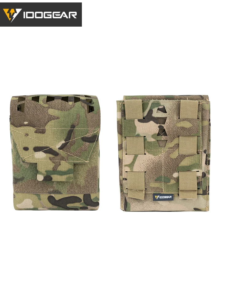 IDOGEAR Tactical Sundries Pouch SS STYLE JSTA Tool Pouch With Back insert Mag Pouch MOLLE multi-camo Multi-Function Pouch 35104