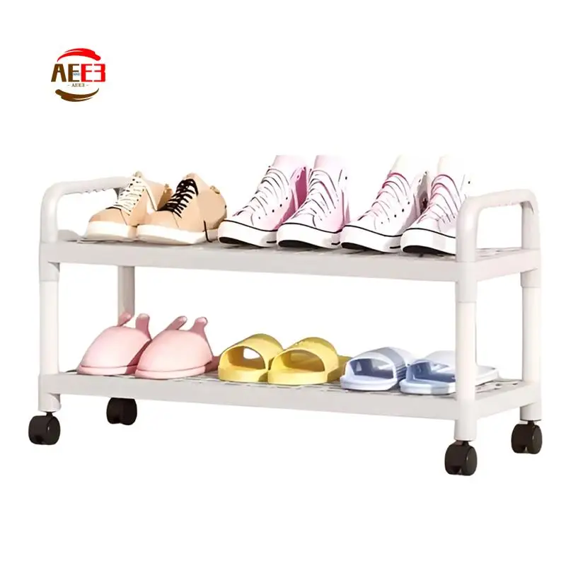 

AEE3-Окремостоящая полка для обуви Простая полка для обуви Многослойный небольшой шкаф для обуви для входа