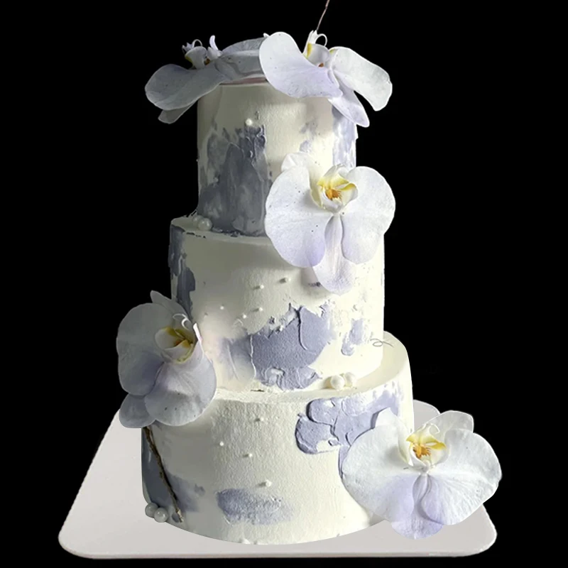 Three-layer flower cake model simulation, new creative fake cake window samples can be customized