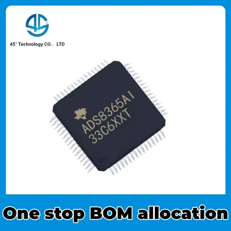 5PCS ADS8365IPAGR ADS8365AI TQFP-64 data acquisition 16 bit analog-to-digital converter NEW IC Chipset