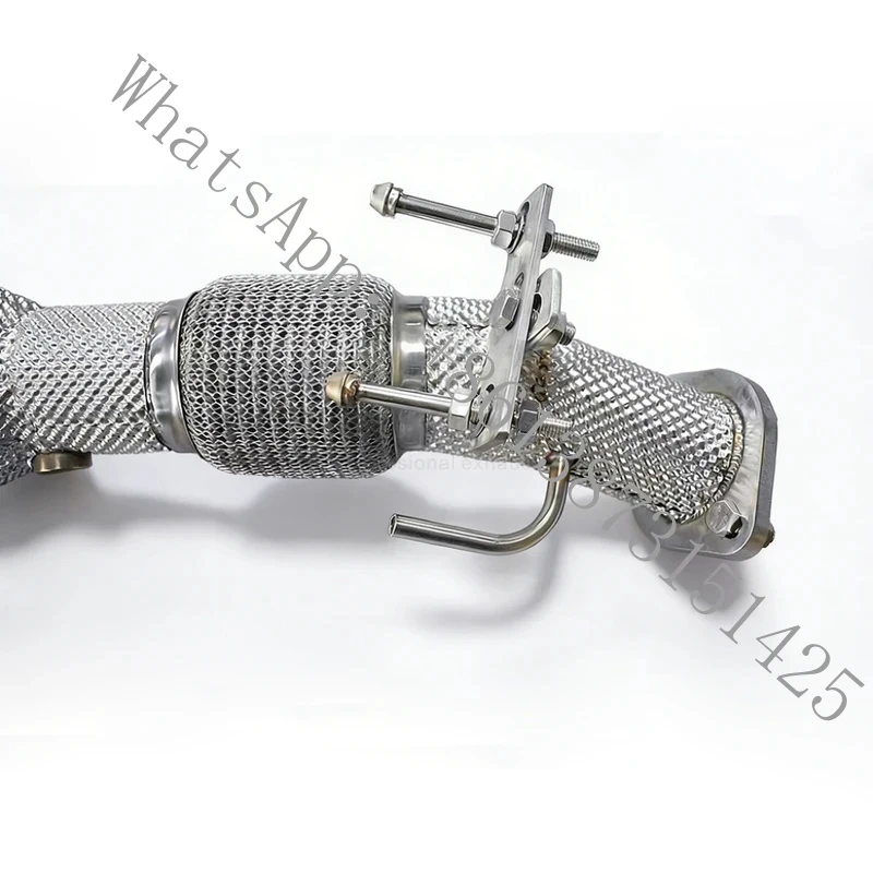 

Suitable ST 1.6T 2012-2016 Stainless Steel Insulated Sports Downpipe with Insulated Downpipe Flow Exhaust H