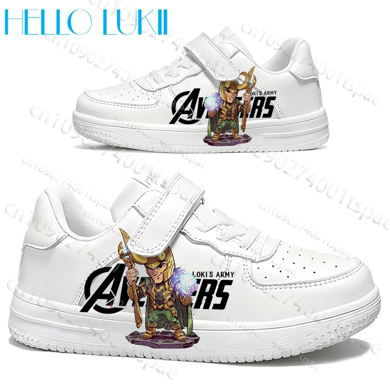

Loki Youth Student Casual Shoes Campus Popular Outdoor Soft Sports Shoes Interesting 3D Printing Boys Girls Skateboarding Shoes