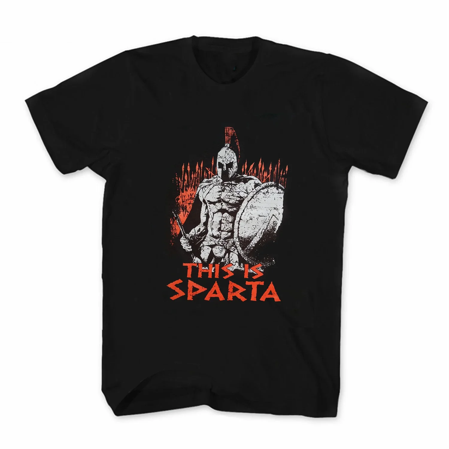 This Is Sparta 300 T-shirt Leonidas Spartan Kokor 100% coton col rond été manches courtes T-shirt homme décontracté taille S-3XL