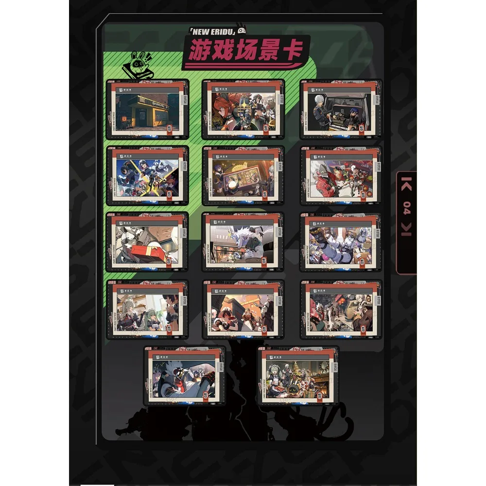 ゼンレスゾーンゼロ コレクションカード プレイヤーのお気に入りのアドベンチャーARPG ニコル・デマラ ネコミヤ・マナ キャラクターポートレートカード ギフト