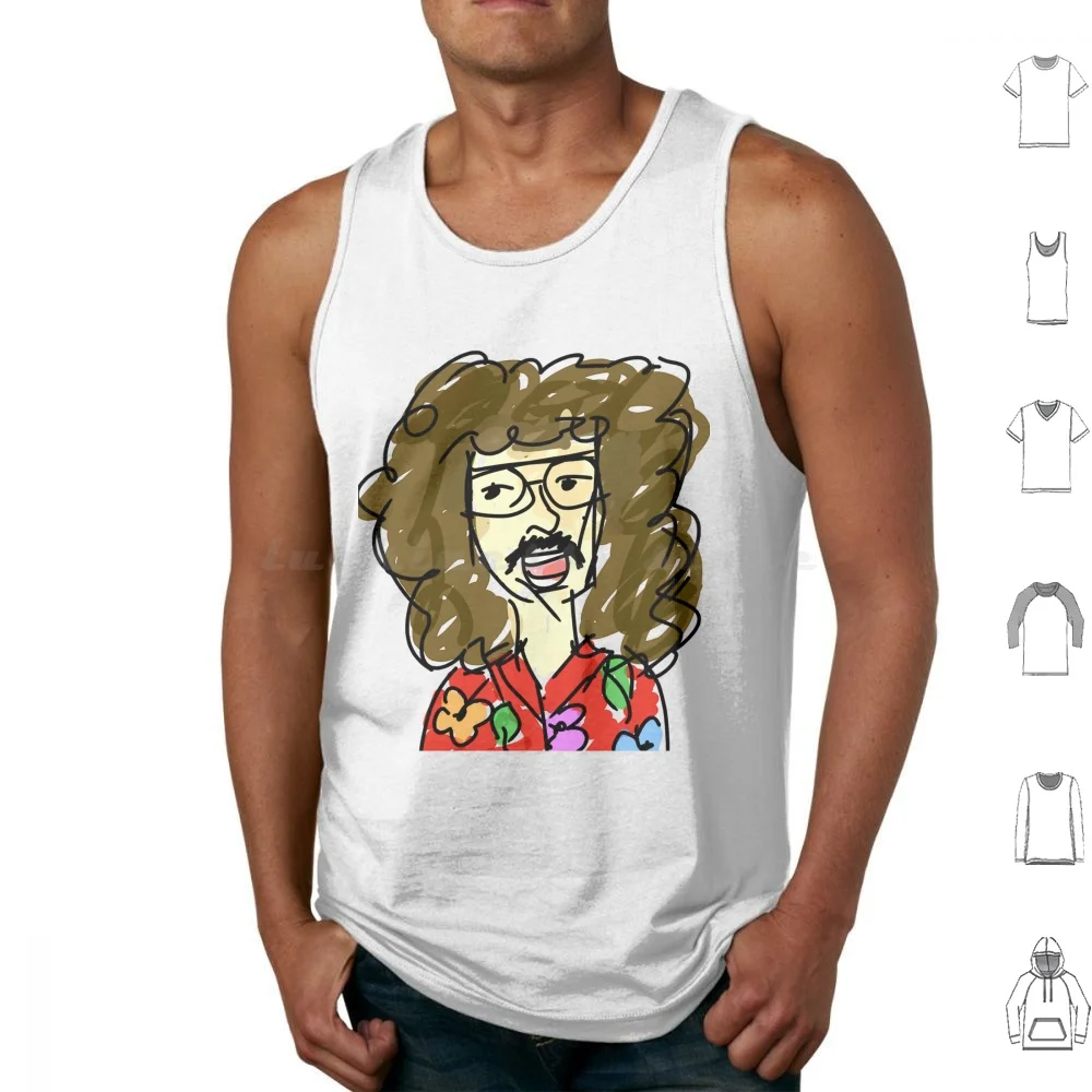 Secret Weird Al Yankovic Regalos Fan de película Camisetas sin mangas Estampado Algodón Secret Weird Al Yankovic Fan de película Weird Al