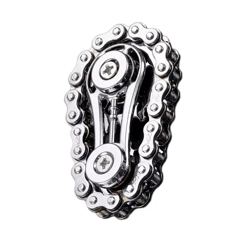 Metal Hand Spinner Chain Gear Metal Fidget Spinner Adult EDC Fidget Toys Focus ADHD Tool Office Stress Relief Toys
