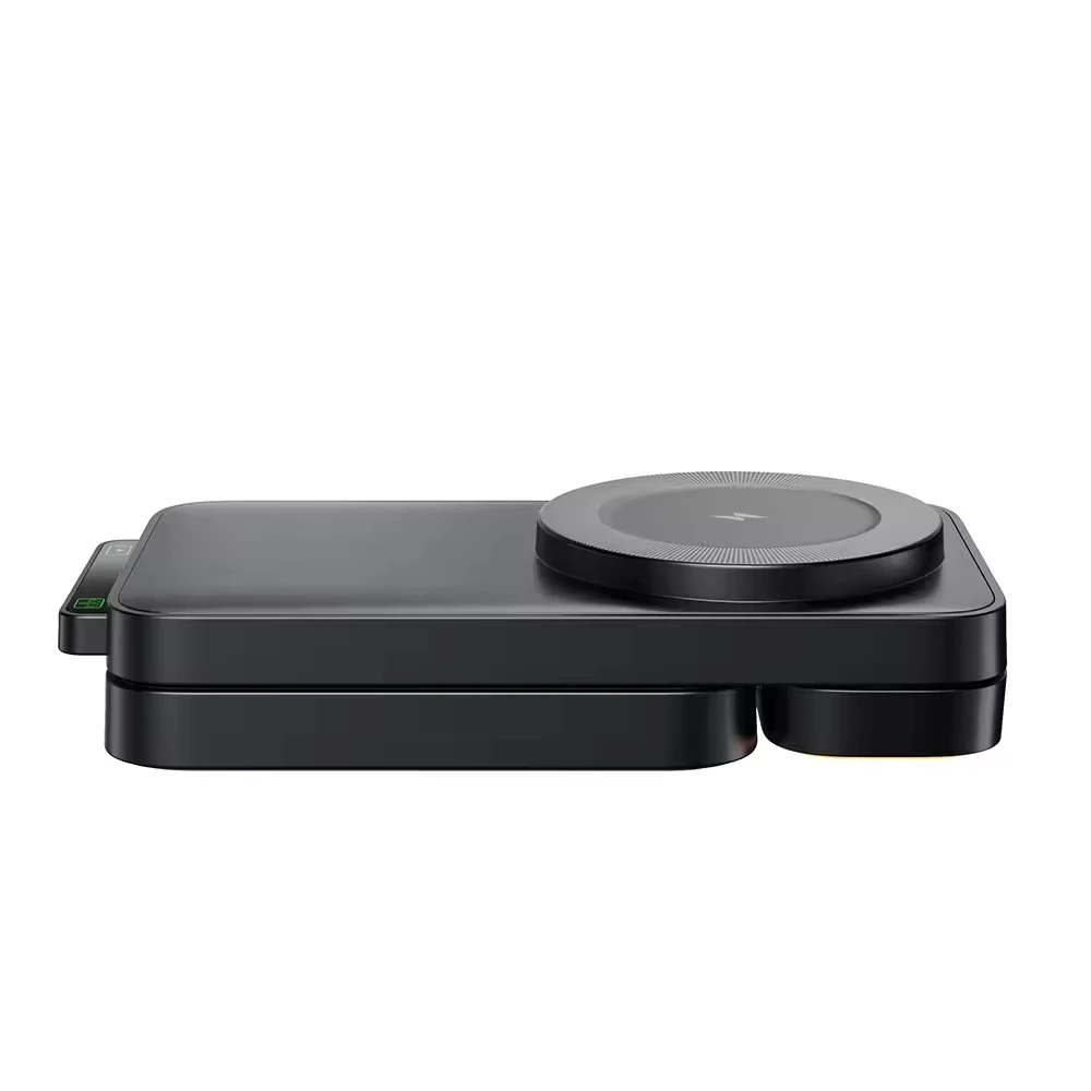 3 in 1 Foldable Magnetic Wireless Charger Stand Macsafe for iPhone 15 14 13 12 Apple Watch 8 7 6 Airpods Fast Charging Station