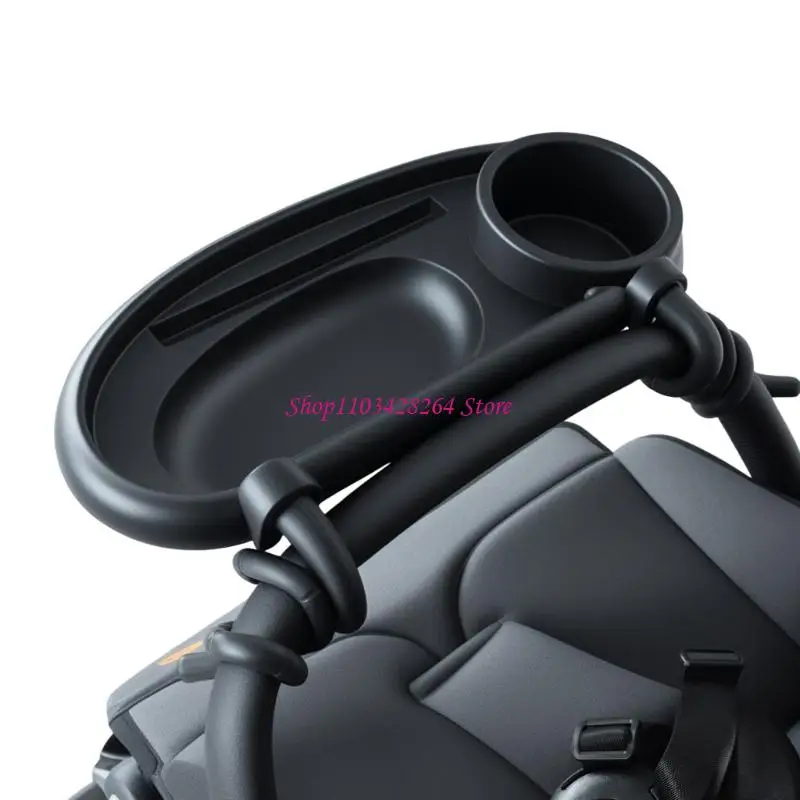 Winding Installation Strollers Accessory Tray for Convenient Meals Outdoor Activity Essential Storage Tray