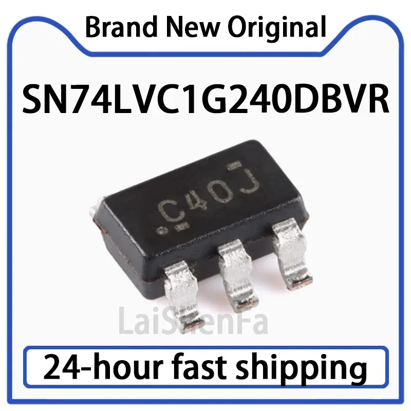10-20 pièces SN74LVC1G240DBVR SOT-23-5 tampon inversé/puce de pilote à canal unique Stock d'origine