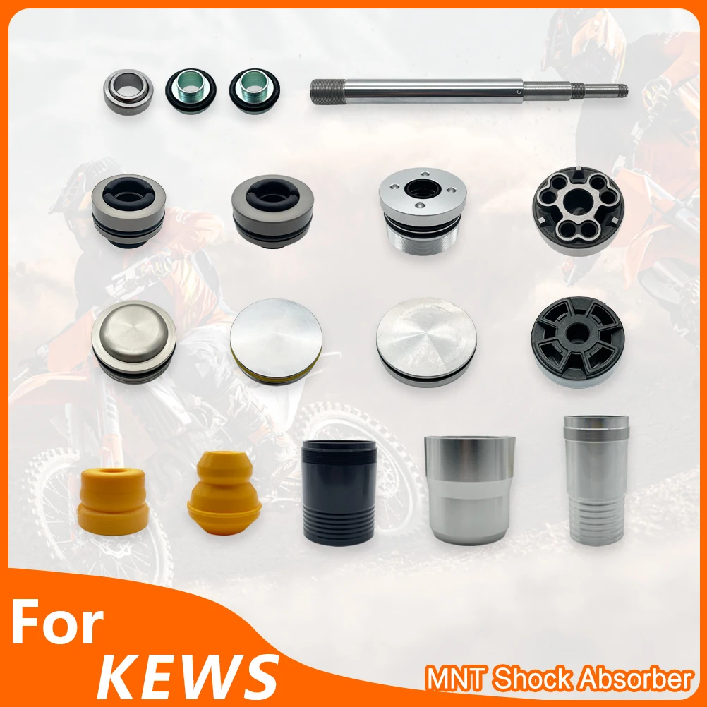 Kit de Repuestos para Amortiguador Trasero KEWS K16 K23 NB300 YBS300 MNT: Pistón, Sello, Soporte, Buje, Cilindro de Gas, Carcasa, Goma Amortiguadora