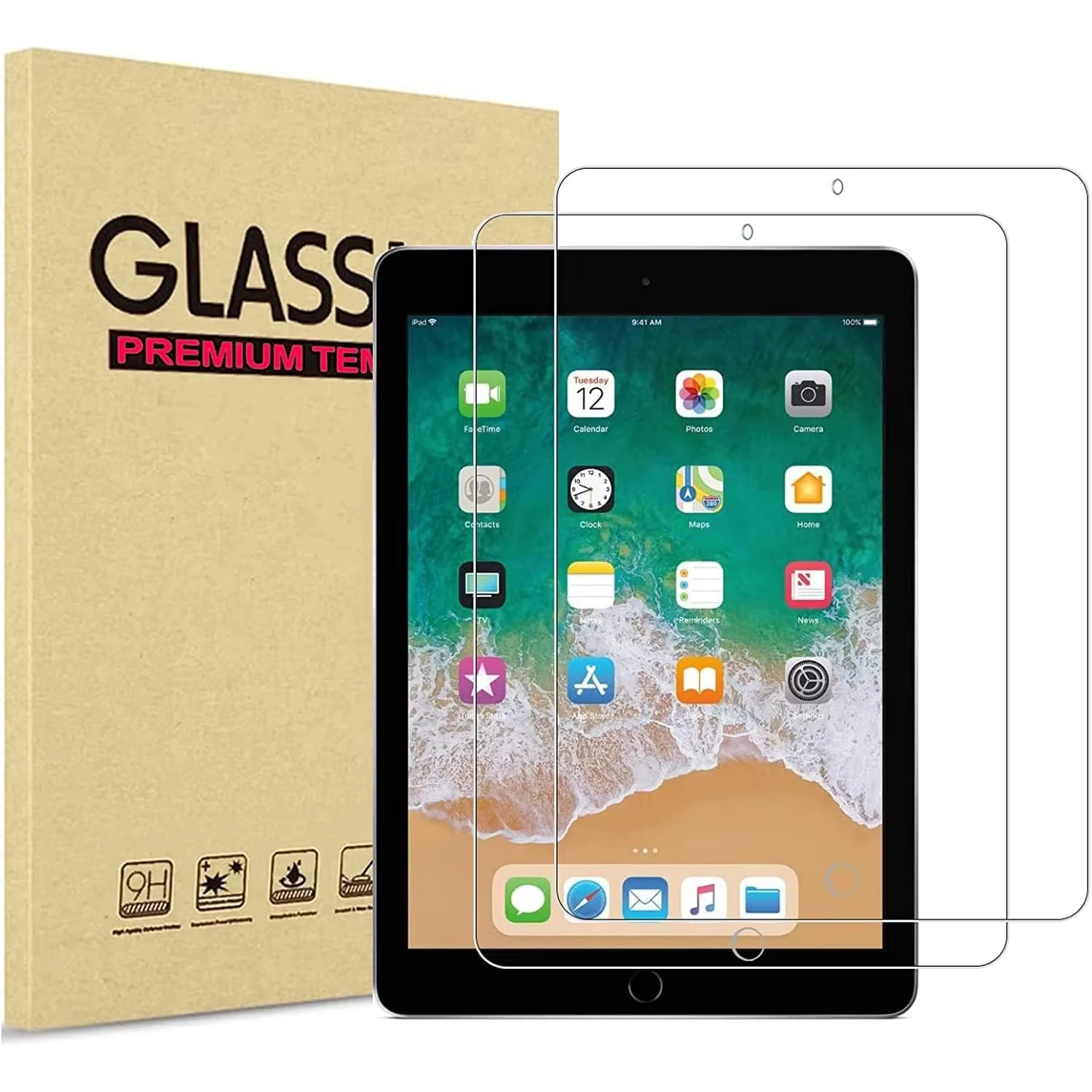 

2Pcs For Ipad Pro 13 12.9 11 6th M4 M2 2024 Tempered Glass Screen Protector iPad Air 11 5 4 3 2 Gen 11th 10th 9th Mini 6 7 Film