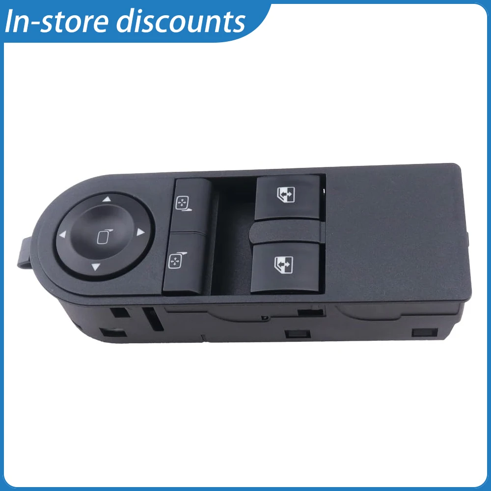 High Quality 14-Pin Power Window Control Switch Button for Opel Astra H 2005-2010 & Zafira B 2005-2015, OEM Replacement 13228879