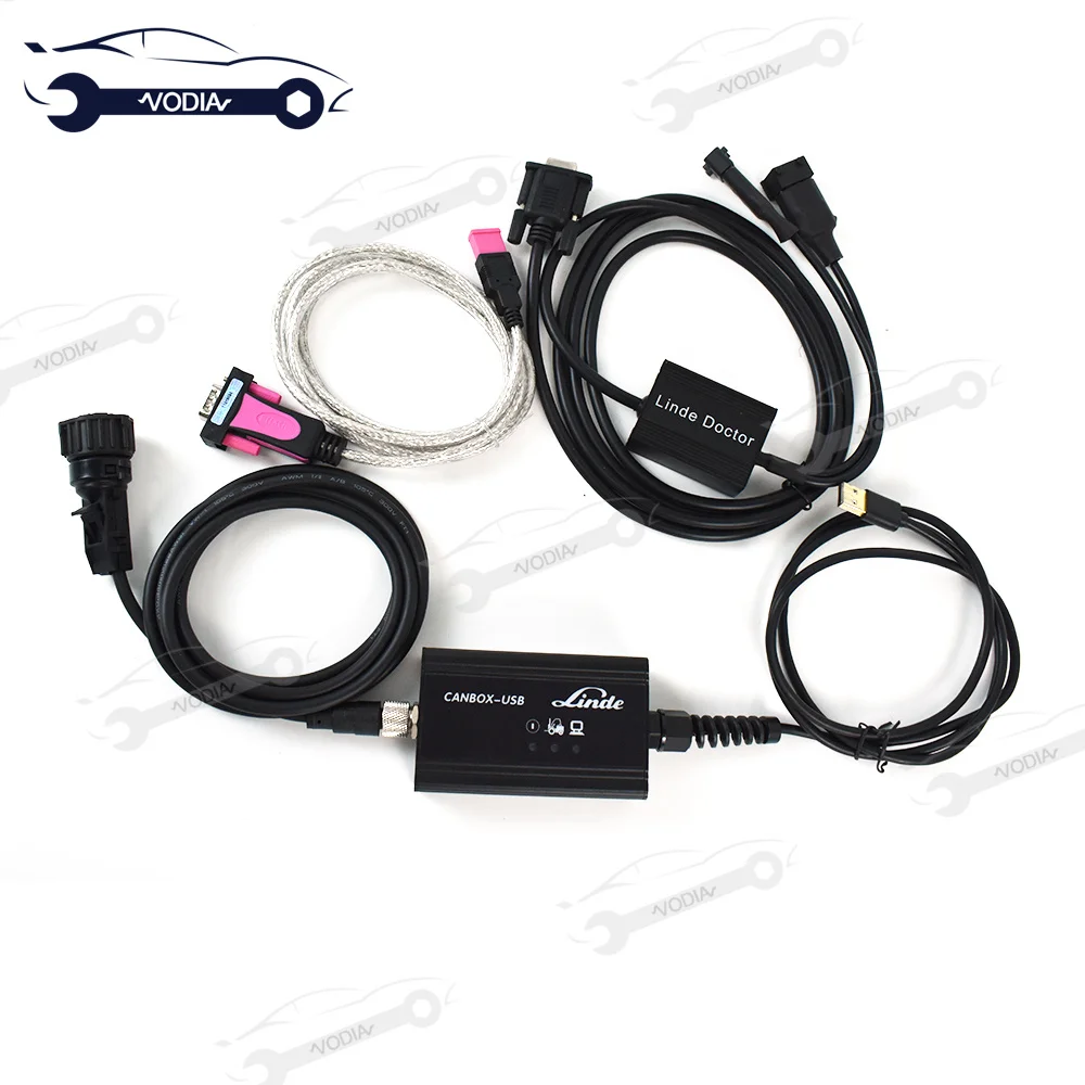 Skaner diagnostyczny do wózków widłowych Linde Canbox Doctor LINDE LTD2 dla oprogramowania Pathfinder do narzędzi diagnostycznych wózków widłowych Linde