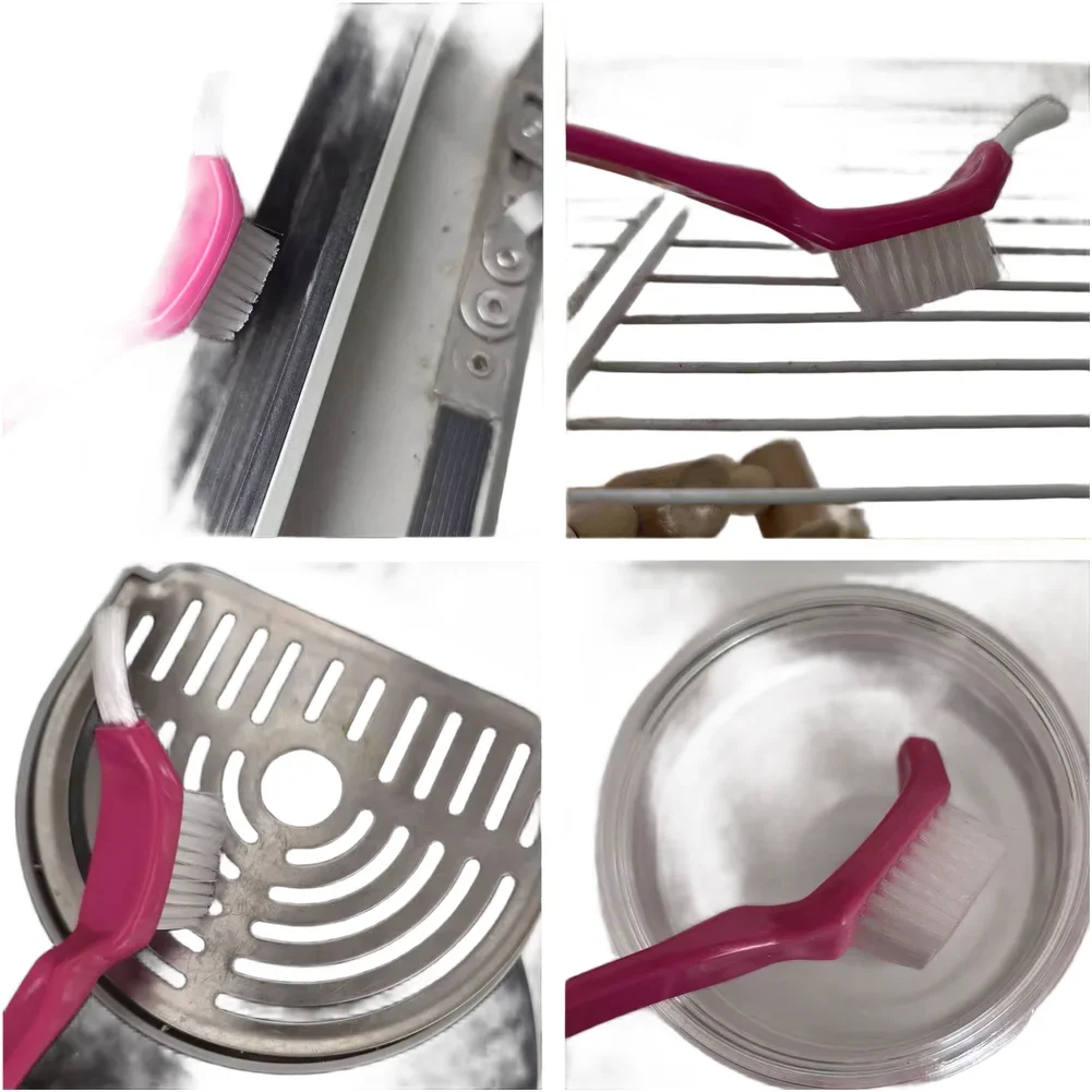 Lightweight Cleaning Brush With ABS Handle For TM6 Cooking Machines Designed To Reach Difficult Cleaning Areas