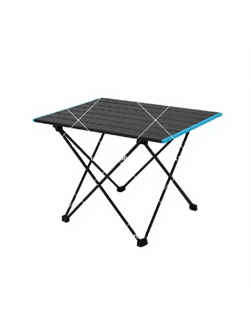 Portable Folding Aluminum Picnic Table for Hiking Camping BBQ Outdoor Kitchen Lightweight M Size
