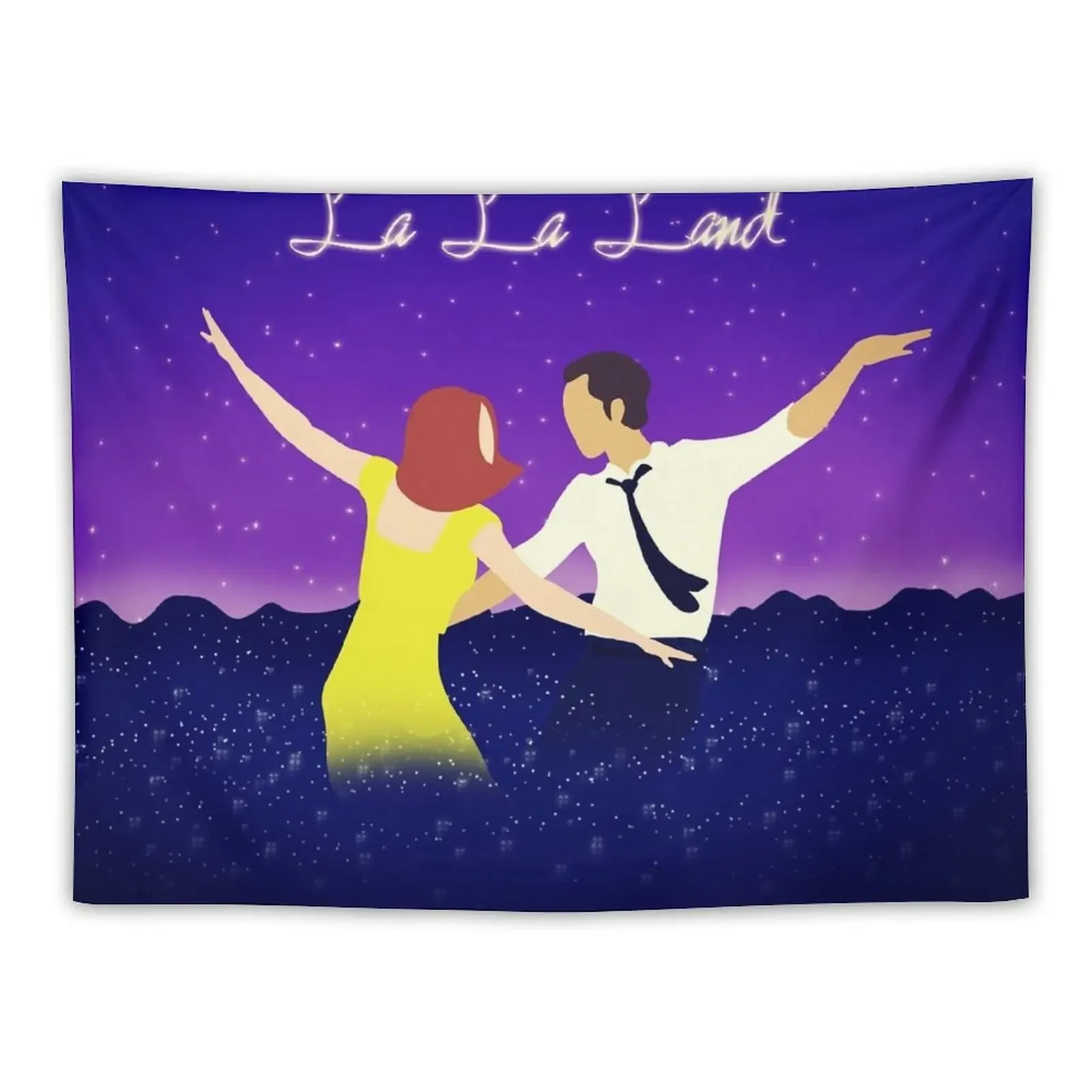 

La La Land - City of Stars Tapestry Home Decorations Aesthetic Wall Hangings Decoration Tapestry