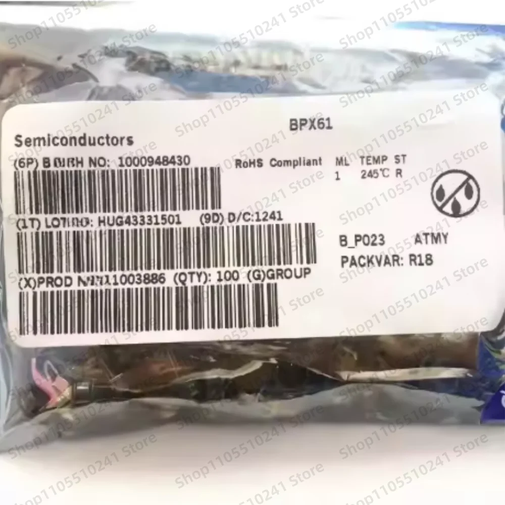 2PCS/10PCS High Sensitivity Photocell Silicon PIN Photodiode BPX61 FOR Optical Sensor