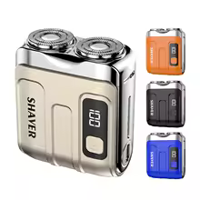 Travel Electric Shaver Double Floating Head