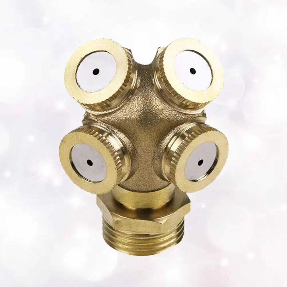 4 Pcs Spray Nozzle Water Sprayer Nozzles Sprinkler Head Hose Sprinklers Fitting