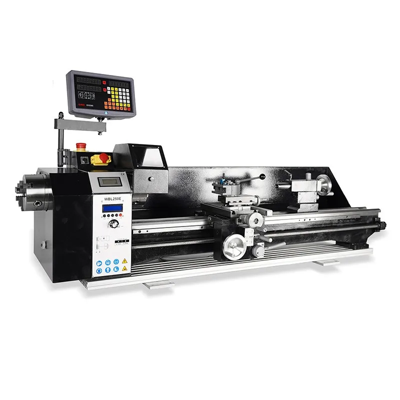 WBL250E Cue Repair Lathe Billiard Cue Maintenance Lathe Tip Ferrule Straightening Double Chuck Machine