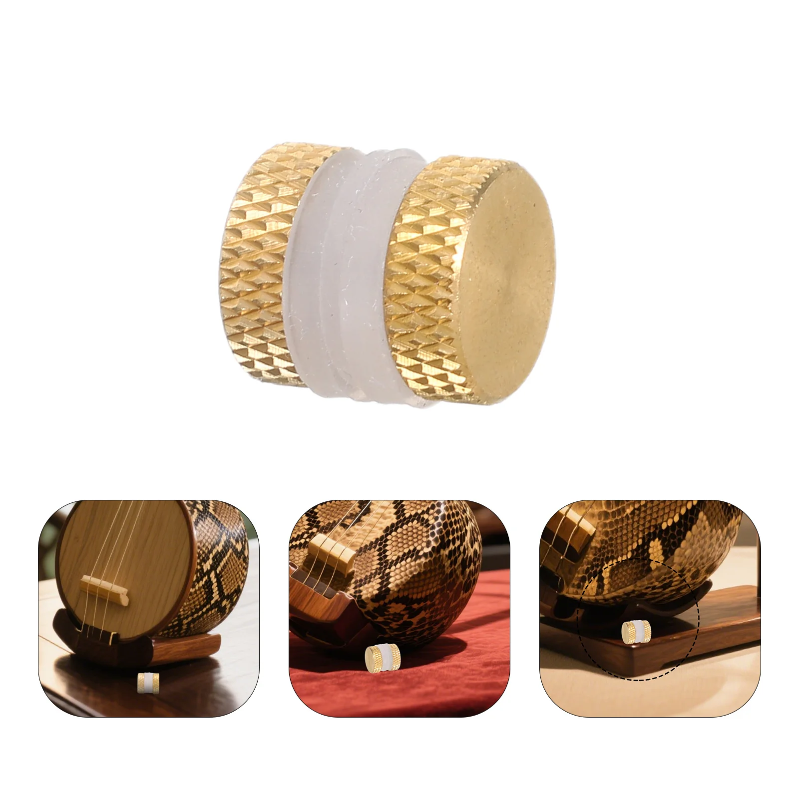 

Erhu Accessories Adjuster Fine Turner Musical Instrument Bridge Tool Hardware Copper Replacement Accessory